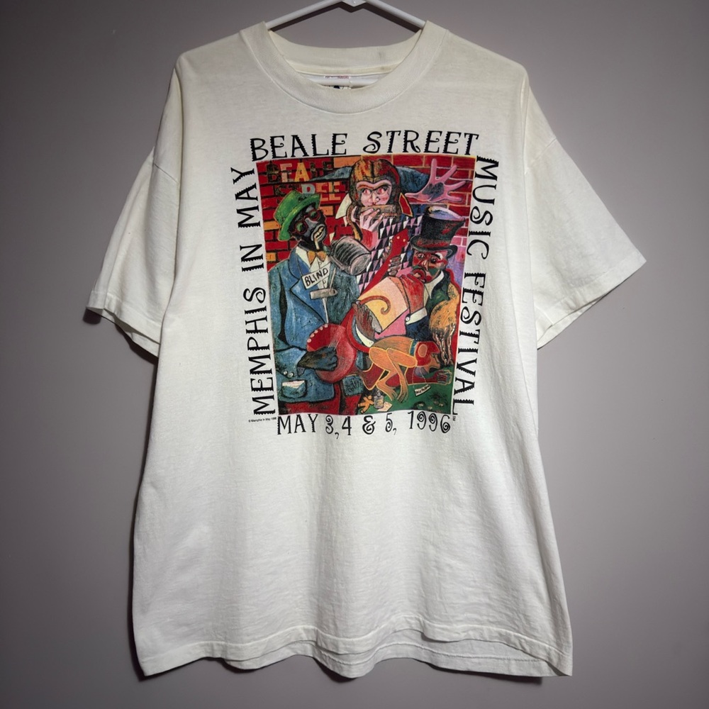 1996 White Beale Street Music Festival T-Shirt